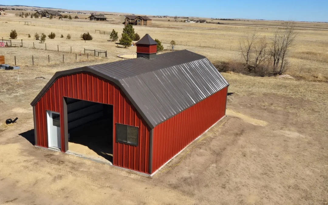 Barn steel building in Peyton, CO