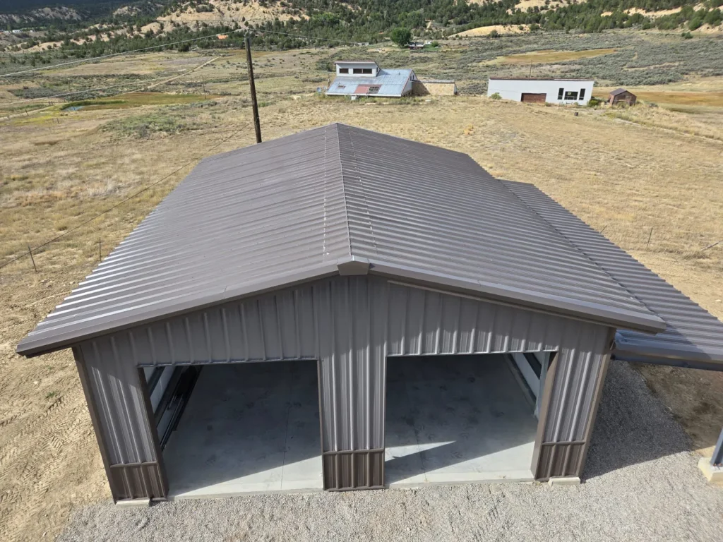 Garage / Workshop steel building in Rifle, CO