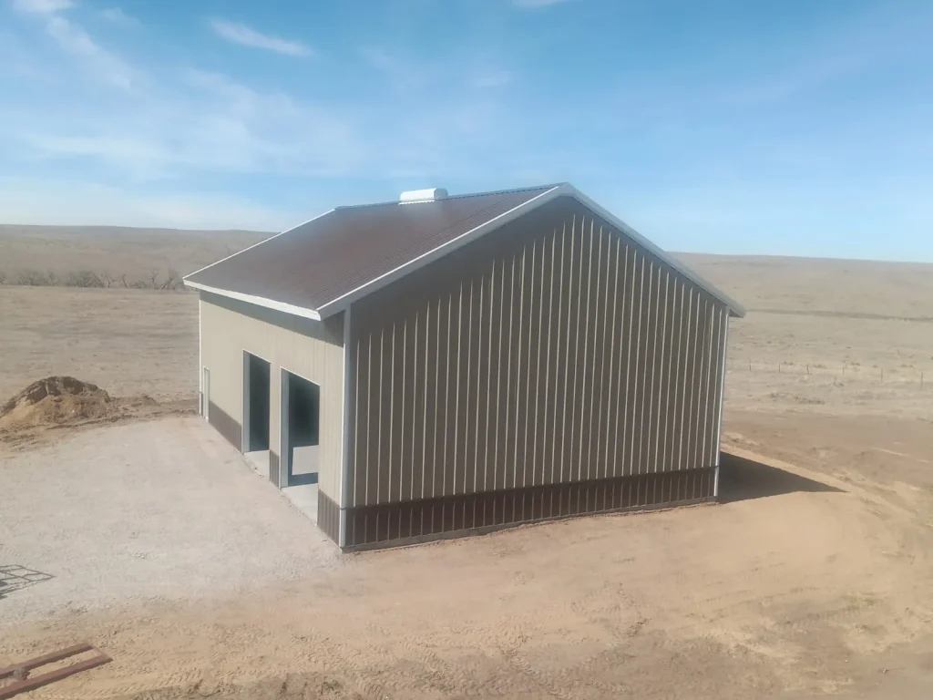 Barndominium steel building in Kiowa, CO