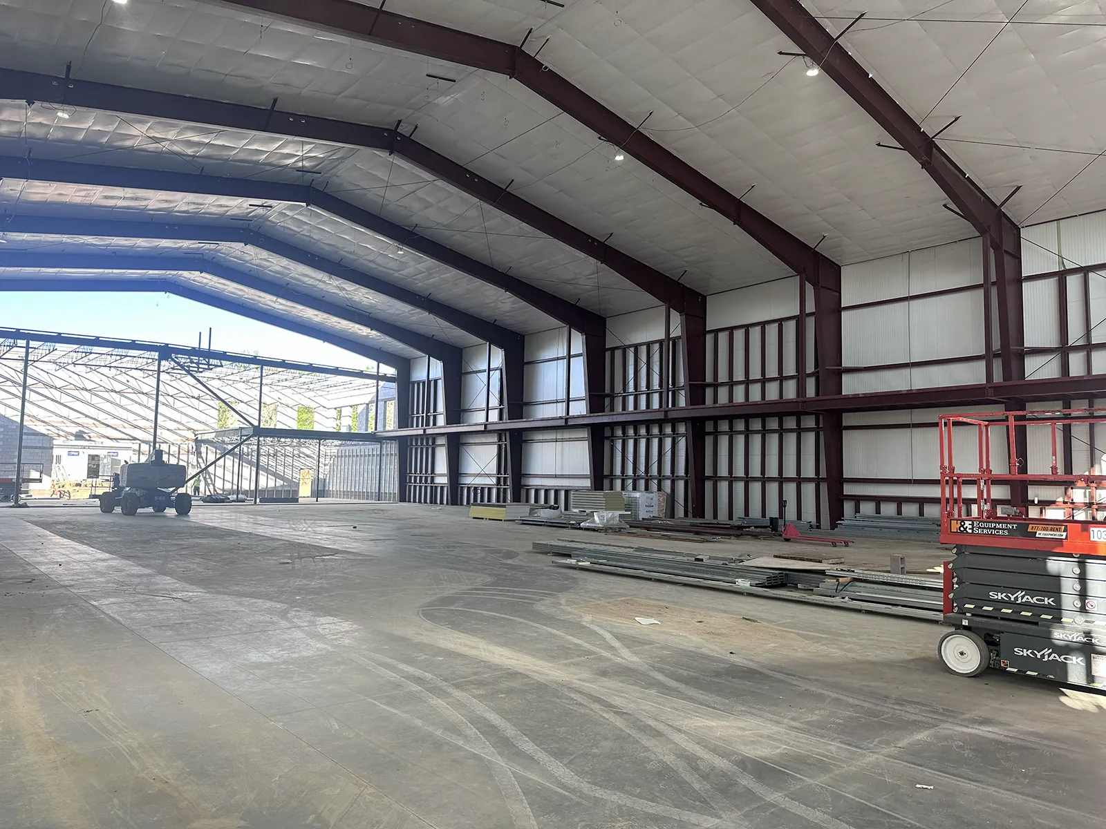 Steel sports complex in Littleton, Colorado
