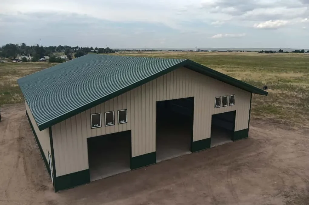 Commercial steel building in Limon, CO