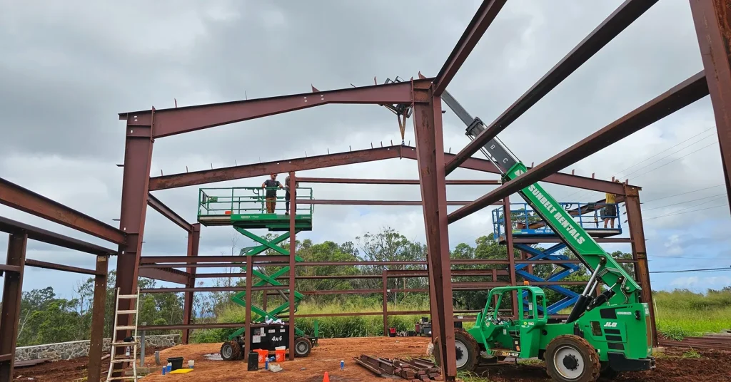Commercial steel building in Wahiawa, HI