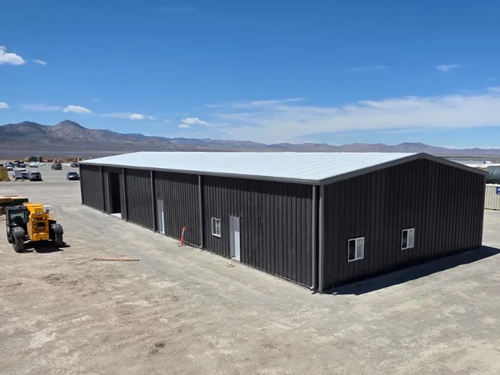 Commercial steel building in Milford, UT