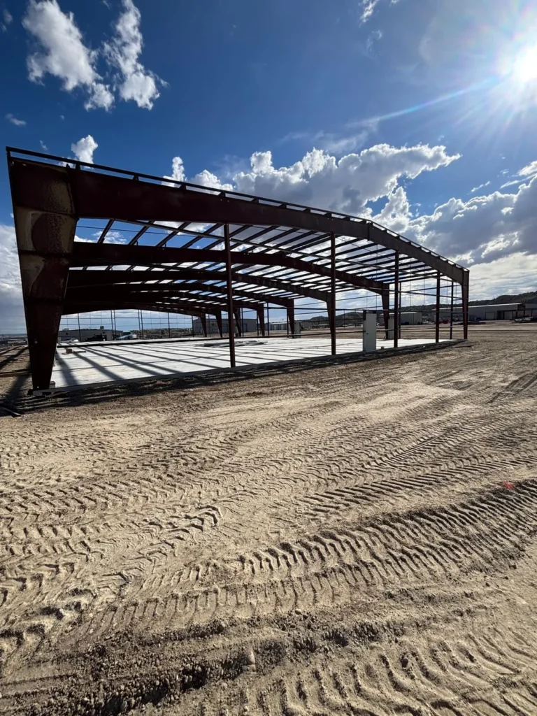 Commercial steel building in Bloomfield, NM