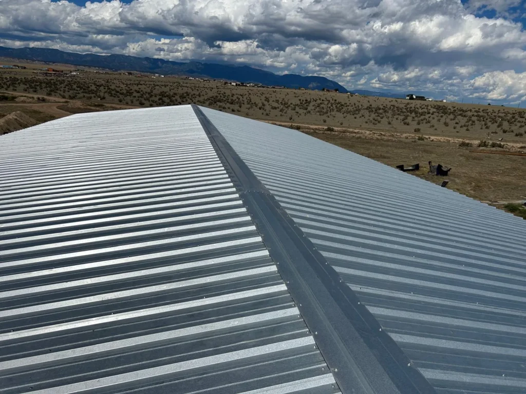 Steel workshop building in Fountain, CO